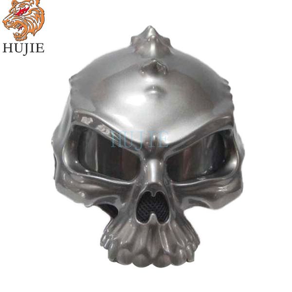 

casco moto vintage cool helmet half face skull integral abs porta casco cascos modulares para moto motor