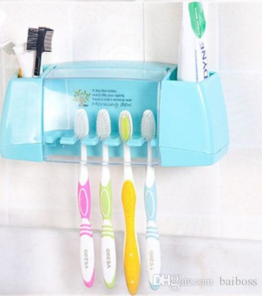

многофункциональная зубная щетка ракетка держатель для хранения box ванной косметика аксессуары продукция наборы всасывающих крючки кухня де