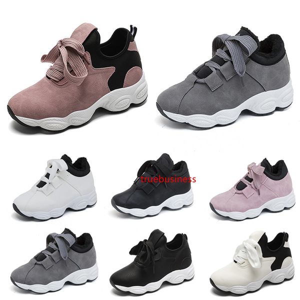 

non-brand women running shoes white black pink grey suede outdoor walking breathable comfortable sports sneakers 36-40 style 15 wholesale