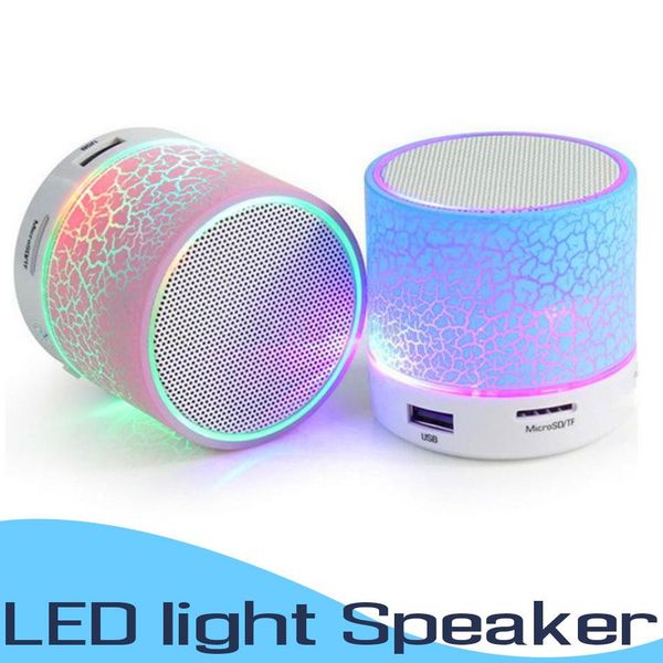 

led portable a9 mini bluetooth speakers wireless smart hands speaker mp3 audio music player support sd card subwoofer loudspeakers