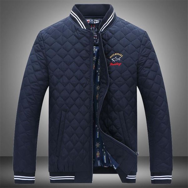 

cotton men's jacket youth casual thick coat korean version of the loose clothing, Black