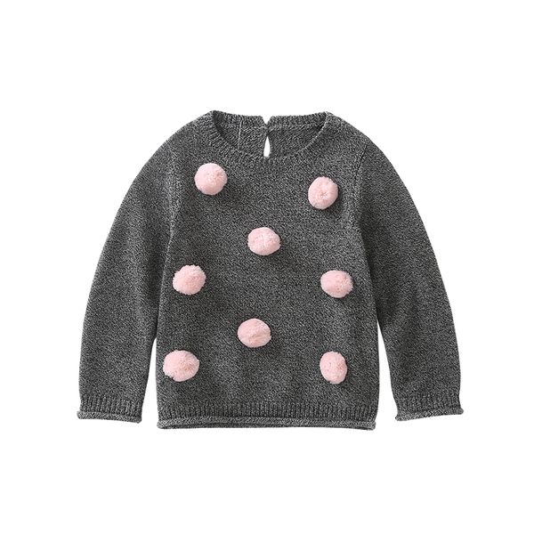 

baby pullovers sweater children's girl boy clothes cute toddler girl clothes set oullovers 1-7t outerwear, Blue