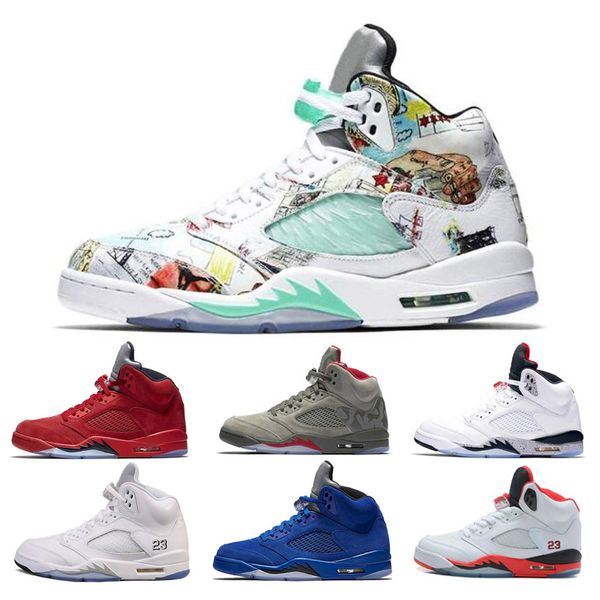 

Basketball Shoes Sneakers 5 5s Mens Gold Suede Wings Og Bcfc Flight Orande Olympic Grape Oregon Ducks V 2019 Chaussures Shoes Man