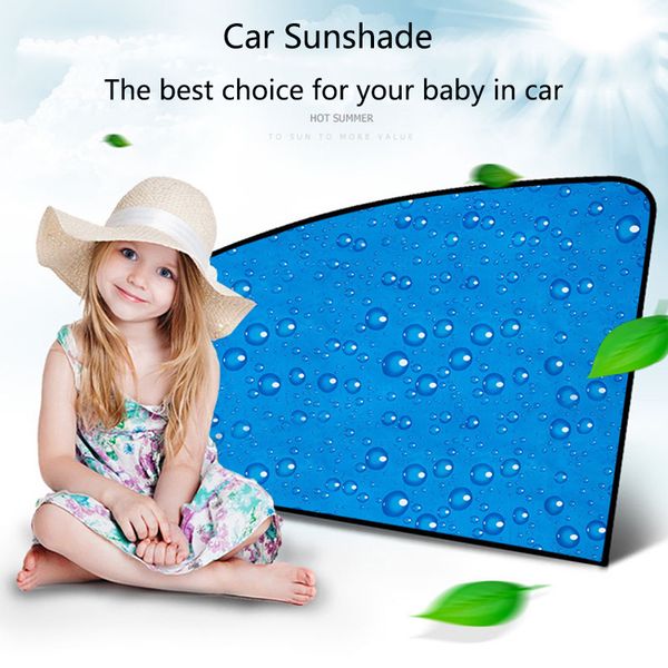 

magnetic car window sunshade waterdrop car side window curtain curtain summer sunscreen heat insulation sunshade