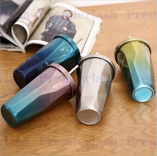 

stainless steel cup wine glass vacuum insulated double wall stainless steel insulation cup wine with lid kids mug cup metal straw