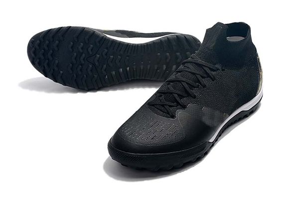

men mercurial superfly vi elite cr7 ic tf indoor soccer cleats neymar designer high help black trainers football boots
