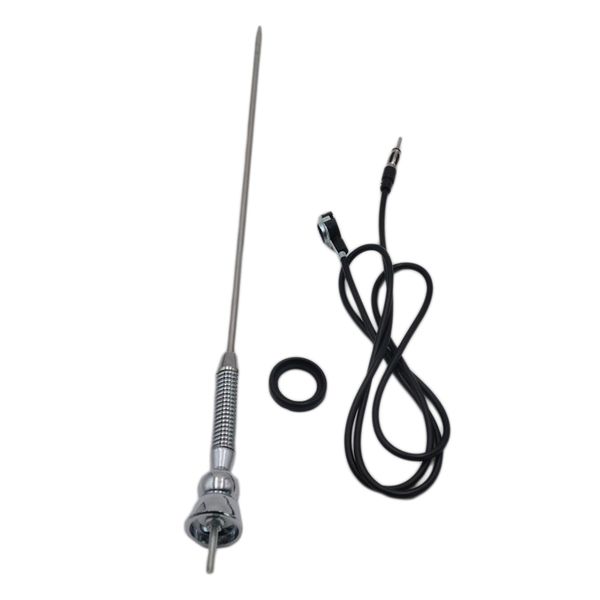 

18.5in silver автомобиль автомобиль антенна телескопическая extended spring soft rod