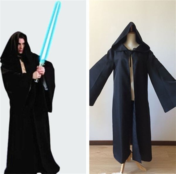 

halloween jedi robe costume mens theme stage and party costumes adults classic film character halloween costume accessories, Silver