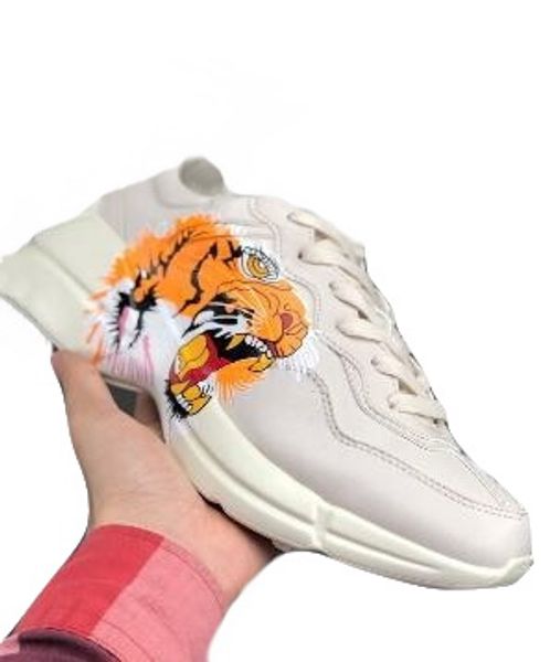 

men Rhyton Vintage Trainer Sneaker sports running shoes,ladies running shoes,formal shoes for women,girl Leather fashionable jogging shoes