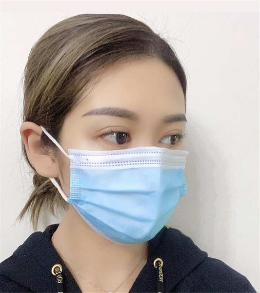 

3 слой дышащий facedust рот рт 2.5 dhl корабль маска yearloops синий