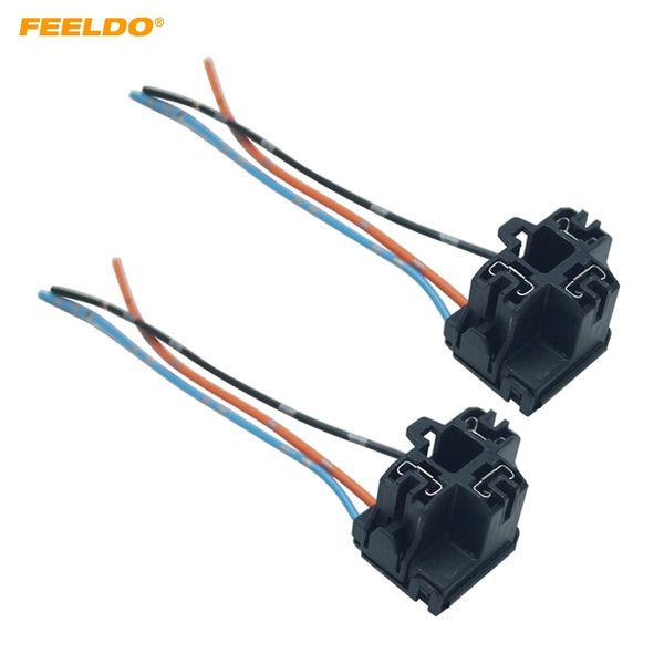 2019 feeldo auto car truck h4 headlight extension light connector plug socket adapter h4 led hid light wiring harness 5957 from feeldo, $7 7 hid headlight relay wiring diagram double dt harness plug wiring kit