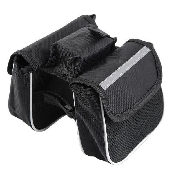

bicycle frame front head tube bike bag cycling for cell phone bike accessories