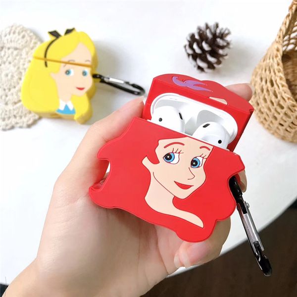 

earbuds case cartoon silicone doll case for apple airpods case wireless bluetooth earphone cases pouch protective cover coque