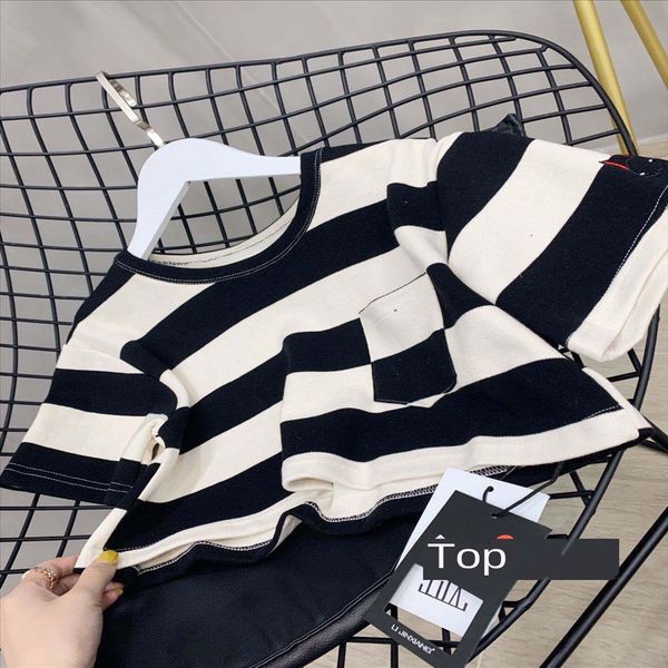

summer clothes 2020 women's western style sister yu light style hipster sweet temperament striped short coat short coat women, White