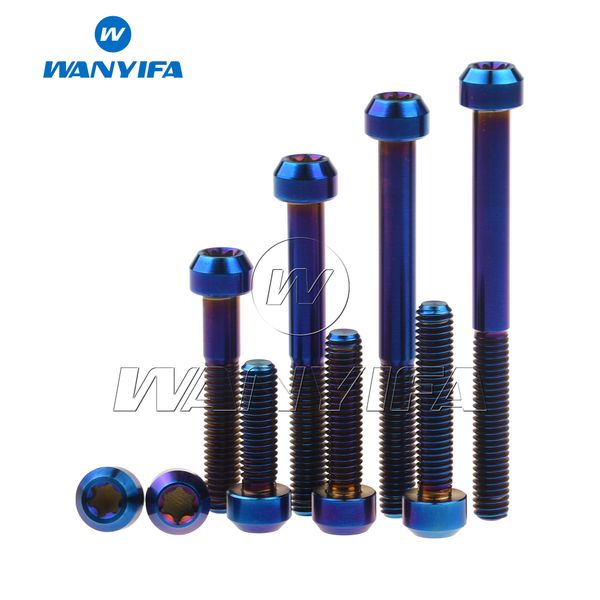 Wanyifa Titanium Torx Head M6 x 10 15 20 25 30 35 40 50 60 65 мм Велосипеда Мотоцикл Тормозная гарнитура Болт