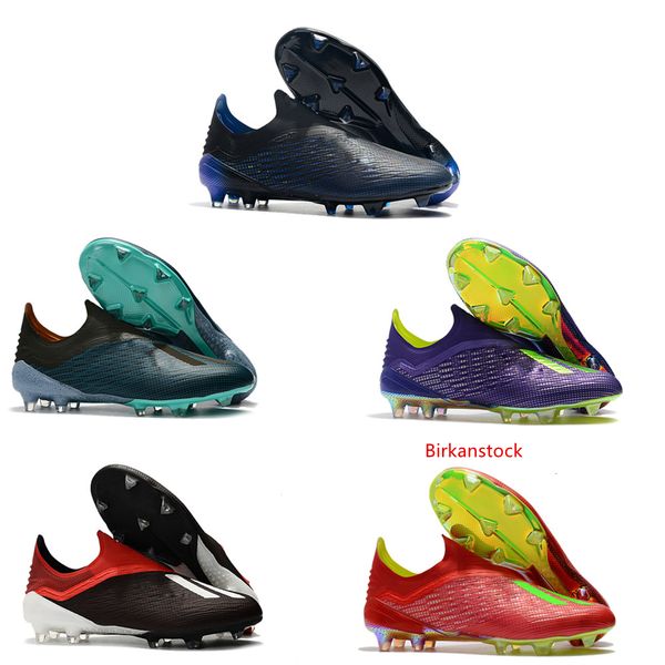 

2019 new new x 18.1 18 fg mens soccer football shoes salah jesus 18 x skeletalweave soccer boots soccer cleats size us6.5-11