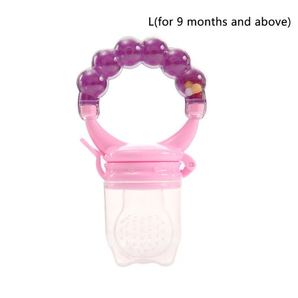 

pacifiers# with rocking bell biting toy infant safe juice weaning nipple vegetable baby pacifier fresh teether soother fruit feeder