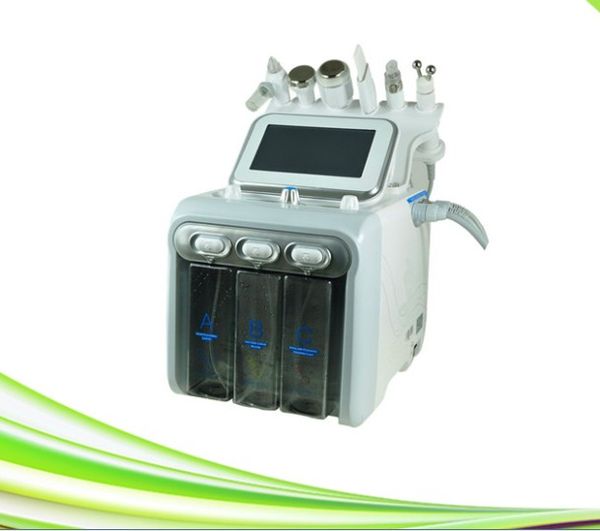 

6 in 1 active oxygen face spray skin cleaning oxygen jet skin tightening oxygen injection machine, Black;white
