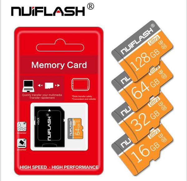 

high speed tf memory card 128gb 64gb 32gb 16gb c10 flash sd card 8 16 32 64 128 gb sd cards for smartphone camera