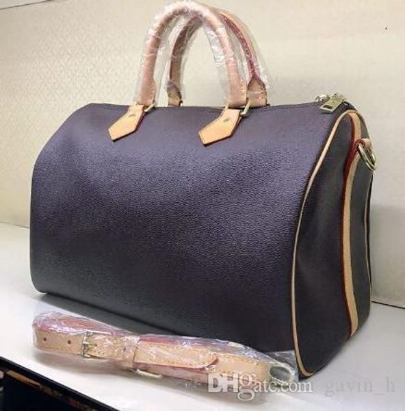 

welcome new fashion brand lady oxidizing leather speeds 25cm 30cm 35cm handbag with shoulder strap purse tote bag