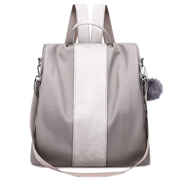 

ocardian-backpack womens designer fashion teenage solid student anti-theft waterproof travel bag oxford lady 5m27