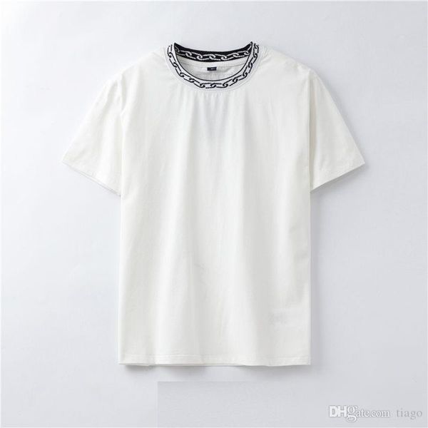 

2020 fasshion brand t shirts clothing designer tees black white mens womens t shirt slim france paris brand