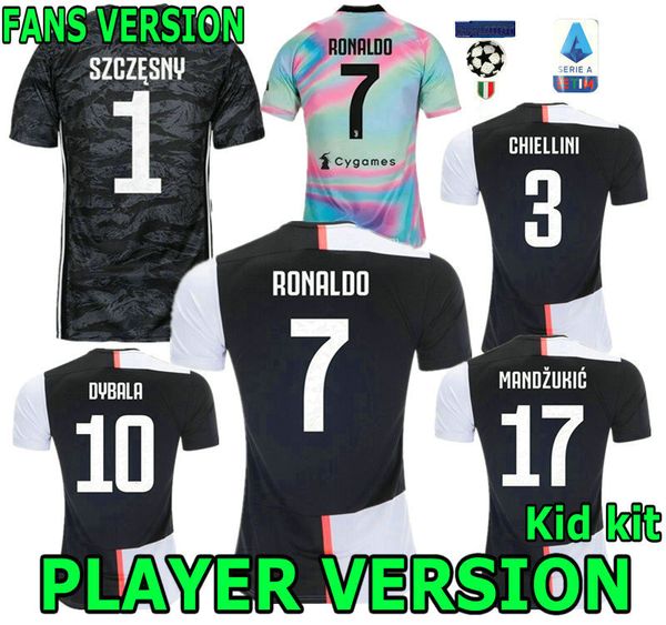 

Player ver ion ronaldo 19 20 dybala 3rd occer jer ey home man juventu mandzukic pogba cuadrado cr7 away football hirt 2020 bonucci