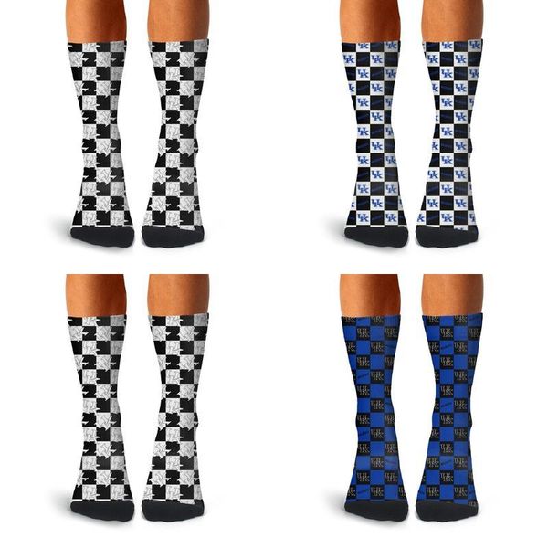 

man kentucky wildcats lattice basketball black boot socks cotton design casual moisture control value white blue gray luxury brown logo