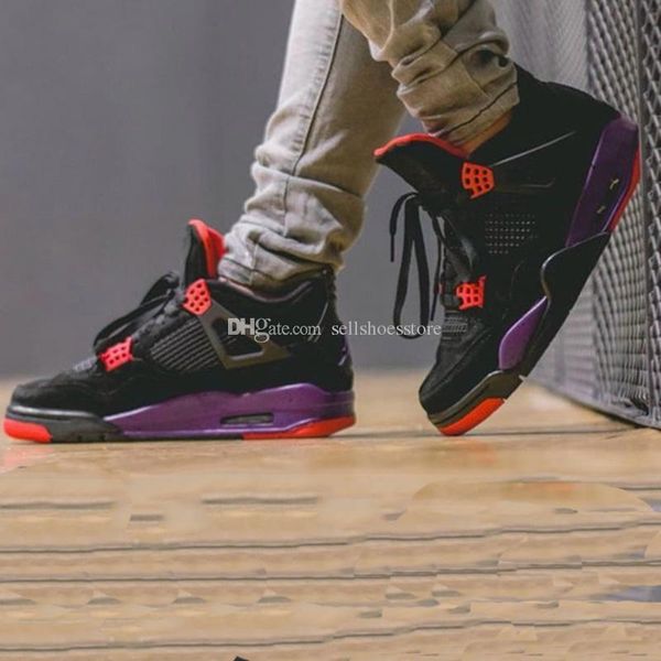 

nrg 4 4s basketball shoes mans height increasing wear resistant raptors outdoor sneakers shoes wholesale with original box