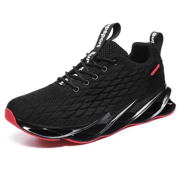 

invisible height increasing elevator shoes - black breathable mesh super lightweight lace-up casual sneakers - 3 inches taller, Black;white