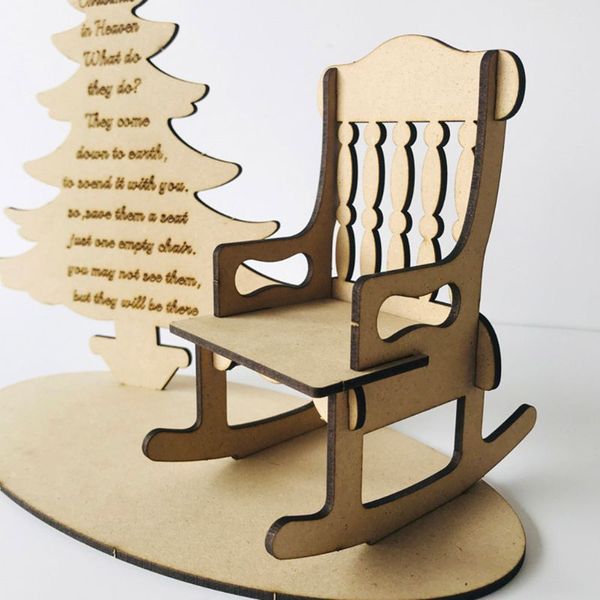 

christmas in heaven remembrance loved one christmas tree craft memorial gift d08d