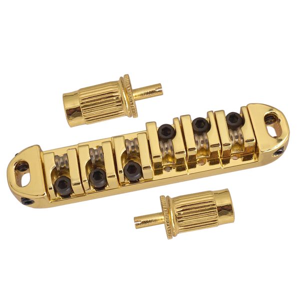 

1 set roller saddle bridge with studs for gibson les paul epiphone t-o-m