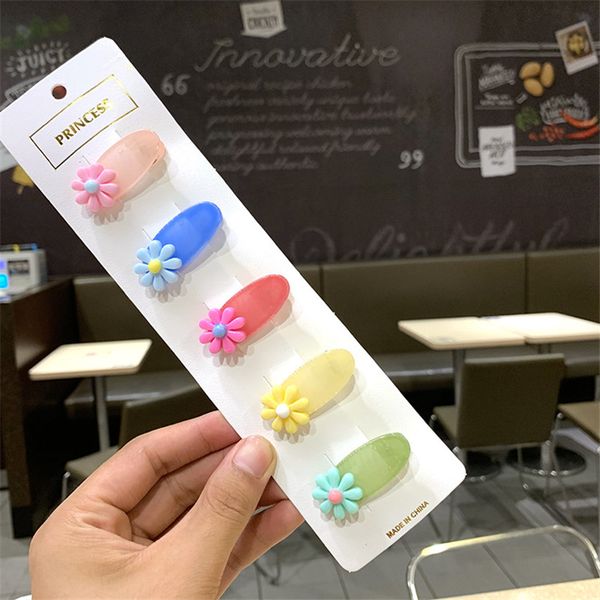 

korean japan acrylic vegetable fruits cute children girl kids cartoon bb hairpins hair clips head wear sets accessories-skc5-w1, Slivery;white