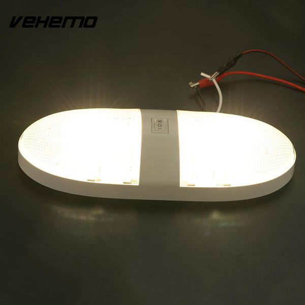 

car rv interior led light ceiling double dome lamp camper trailer dc 12v