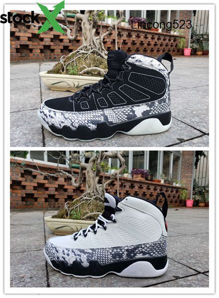 

2020 new 9 ix white blue black grey low men basketball shoes sports 9s sneakers fashion trainers with box size 7-13