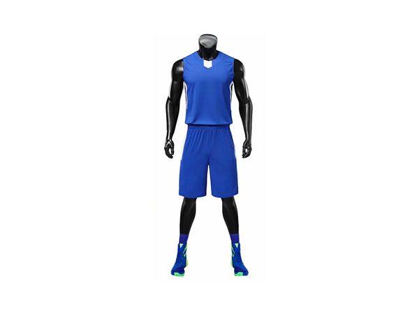 

custom shop basketball jerseys customized basketball apparel sets with shorts clothing uniforms kits sports design mens basketball a20-06, Blue;black