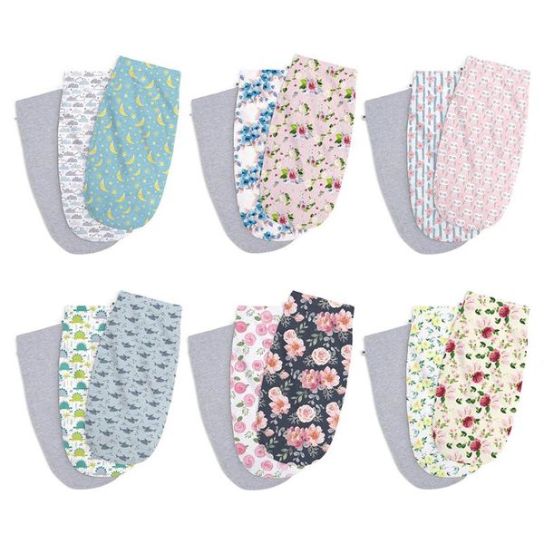 

3pcs/set newborn baby swaddle sleepsack cotton print sleeping bag towel blanket