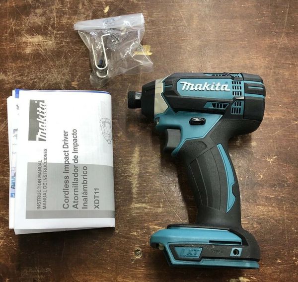 

Аккумуляторный ударный драйвер Makita XDT11 18 В Заменяет XDT04, XDT08 XDT11