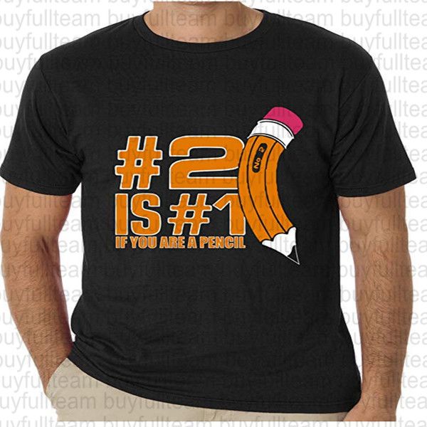 

2 is 1 if you are pencil mens black short sleeves fashion round neck t shirts size s m  xl 2xl 3xl, Gray;blue