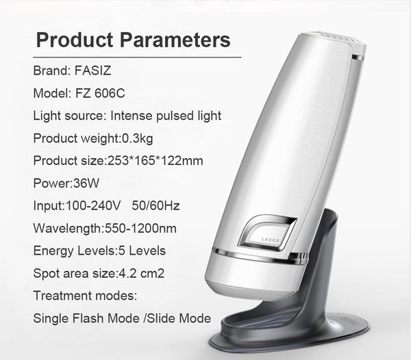 

dhl fasiz 3in1 pepilator ipl depilator female electricepilator permanent painless hair removal laser epilator