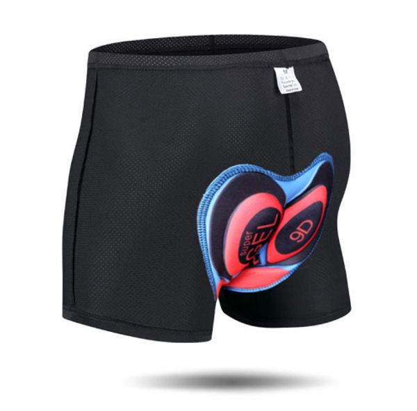 

2018 cycling shorts with soft pad bicycle cycling comfortable underwear silica gel padded bike short pants 6 size shorts, Black