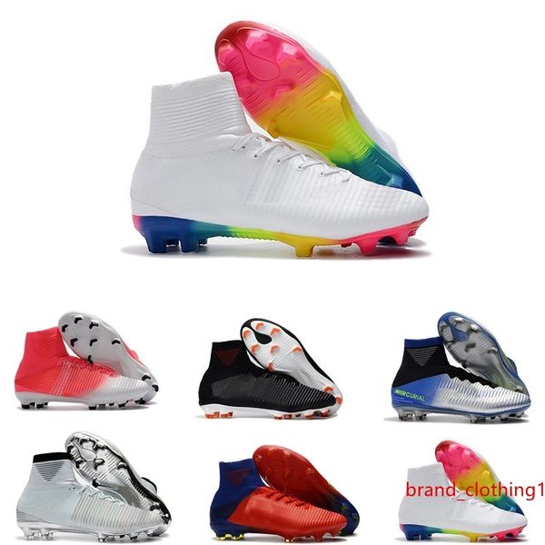 

high top mens kids футбольные бутсы mercurial superfly cr7 v fg мальчиков бутсы magista obra 2 женщины молодежь футбол бутсы криштиану ронал