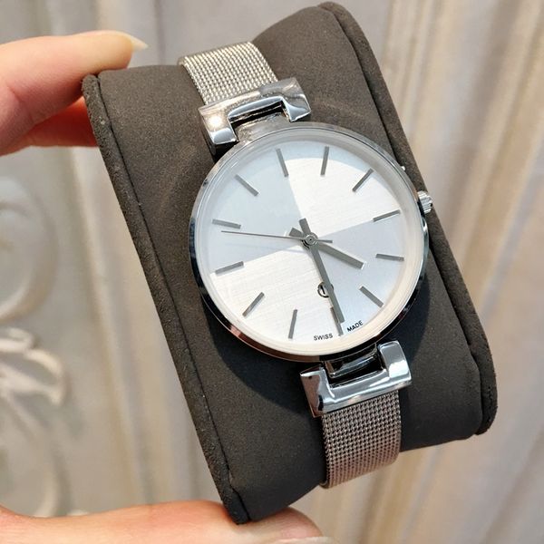 

2019 relojes de marca mujer fashion women watch with date japan movement casual steel style woman dress quartz clock party luxury wristwatch, Slivery;brown