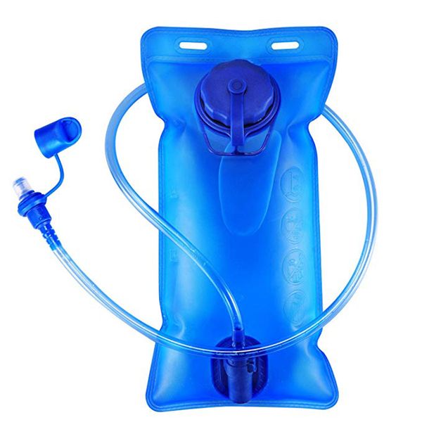 

portable tpu water bag 2l hydration system bladder backpack camping hiking climbing cycling foldable drinking bags #ed