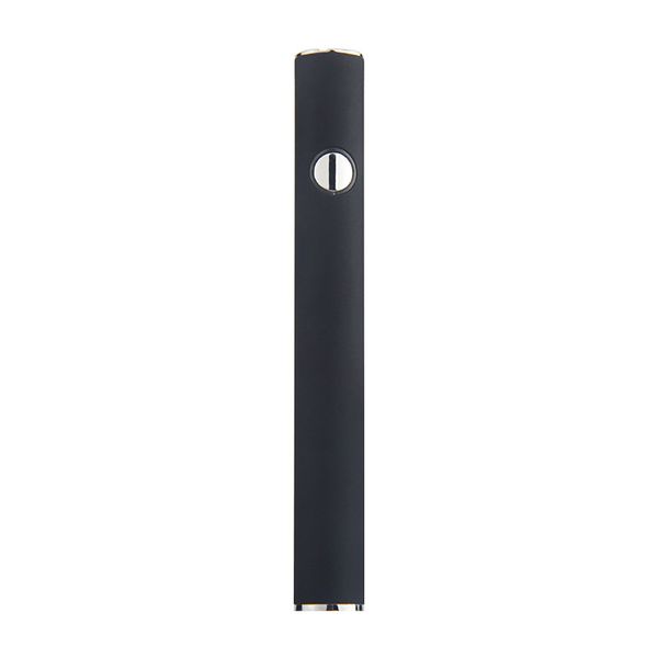 Porta di ricarica micro con bottone a 510 fili Penne Vape a tensione variabile da 350 mAh Batteria VV di preriscaldamento massimo per cartucce in ceramica di vetro con serbatoio dell'olio spesso