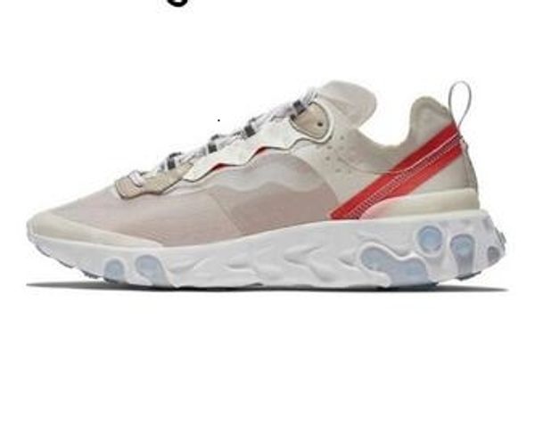 

react element 87 running shoes for men women white black neptune green blue mens trainer designer breathable sports sneakers size 36-45