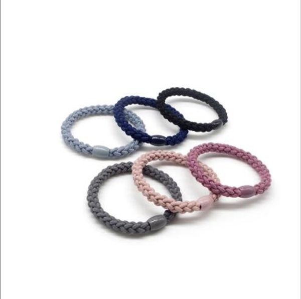 

10pcs women basic twist weaving hair bands girl's fashion hair tie lady's fresh korea style accessories