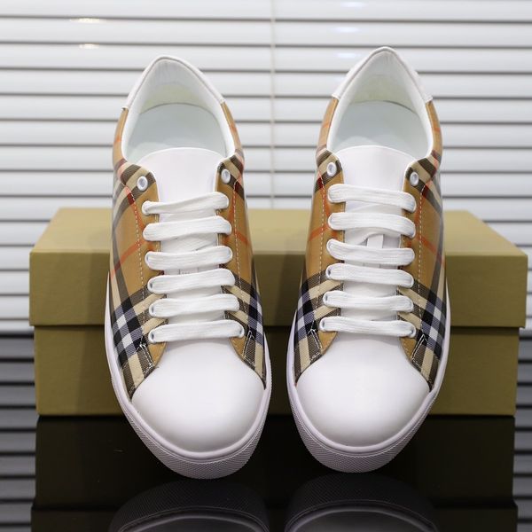 

2020 new luxury fashiondesigner men's driving casual shoes sports loafers triple retro brand men's shoes plaid pattern size 38-45