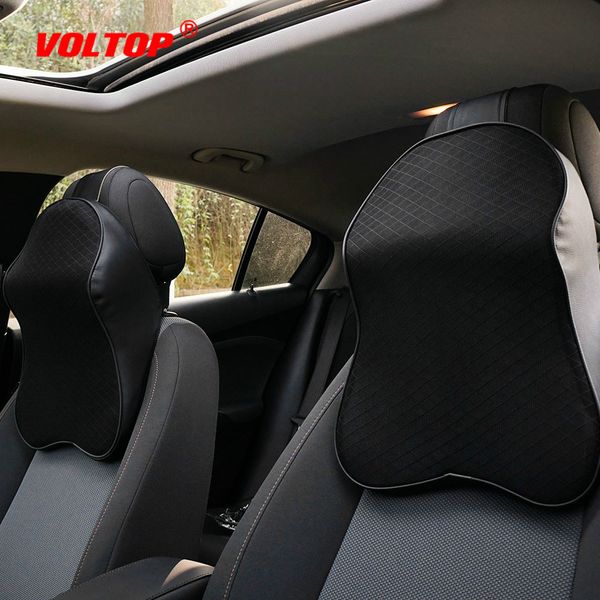 

3d memory foam car neck pillow adjustable head restraint auto headrest travel pillow neck support holder seat covers