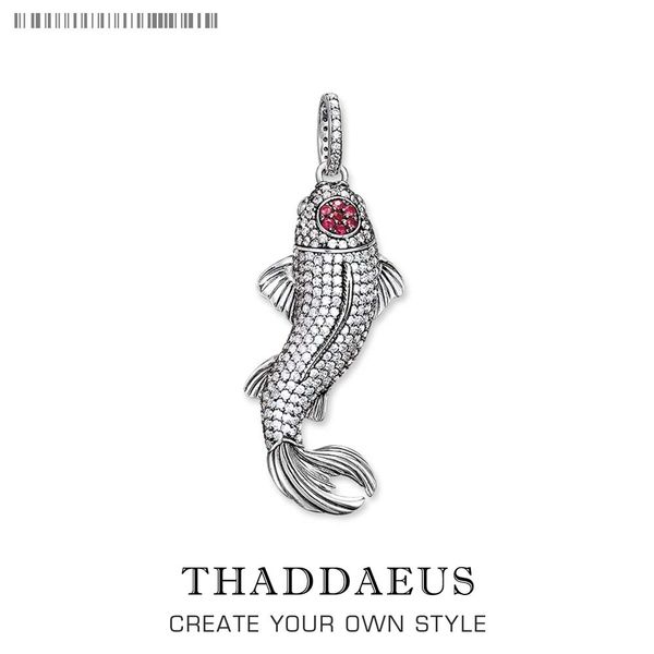 

pendant koi fish,2019 brand new fashion trendy jewelry thomas bijoux accessories 925 sterling silver lucky gift for ts men woman